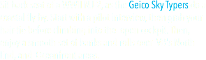 Sit back seat of a WWII NJ-2, as the Geico Sky Typers do a coastal fly-by. Start with a pilot interview, then grab your hair-tie before climbing into the open cockpit. Then, enjoy a smooth set of banks and rolls over VB's North End, and Oceanfront areas.